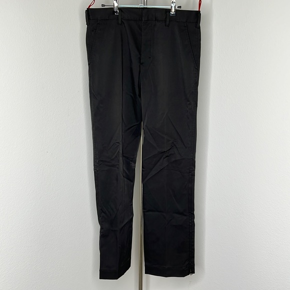 Prada Blue Cotton Chino Pants